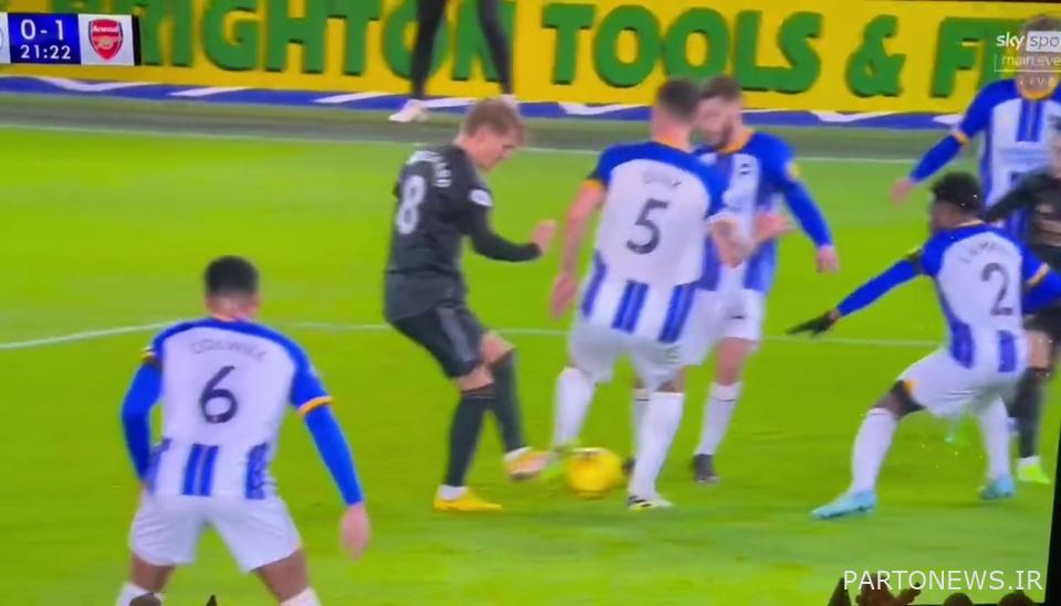 او برای یافتن مارتینلی دانک را نادیده گرفت که تقریباً منجر به گل آرسنال می شد