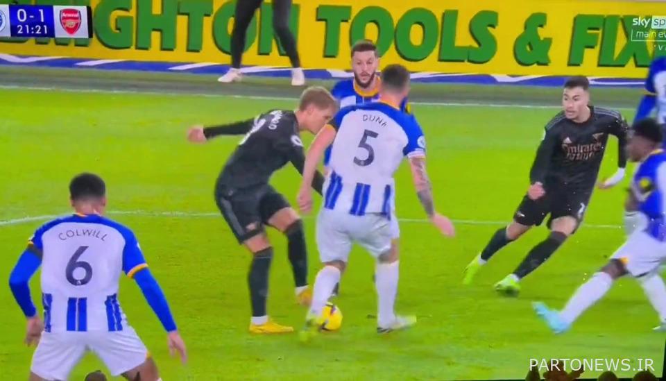 اودگارد دویدن مارتینلی را با یک قطعه درخشان از جادوی بداهه یافت