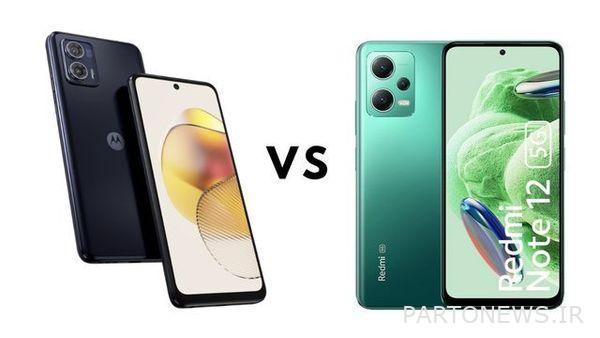 Moto G73 در مقابل Redmi Note 12 5G: مقایسه Moto G73 در مقابل Redmi Note 12 5G: مقایسه