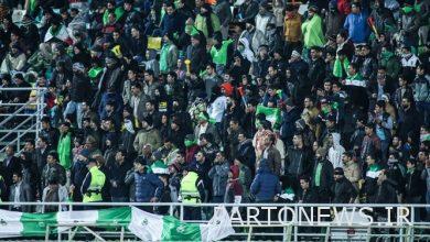 اطراف اللقاء بين زوب اهن وجول جوهر  هتاف أيسلندي لمشجعي أصفهاني / احتجاجات فريق جولجوار الفني المستمر أمام الحكم