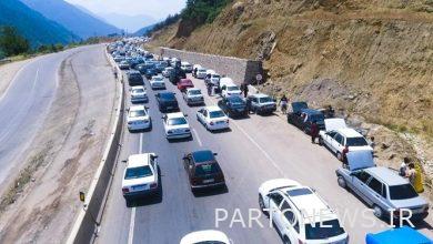 Heavy traffic will be one-way on 2 roads leading to Tehran/Haraz and Kandavan on May 8.