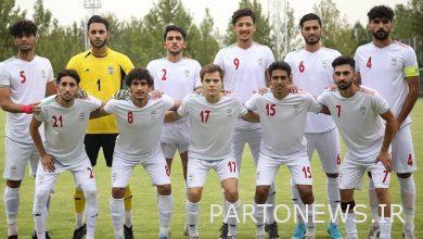 When will the opponents of Omid national football team be determined?