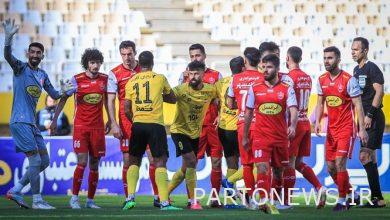 The decision of the status committee in the case of Persepolis player's complaint against Sepahan