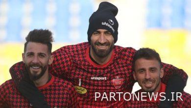 Persepolis training and recovery in two groups