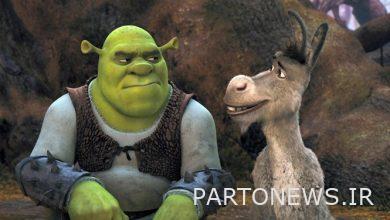 The famous Hollywood actor gets a new "Shrek" donkey/Murphy: instead of "Puss in Boots" they should have put a donkey, it's funnier!