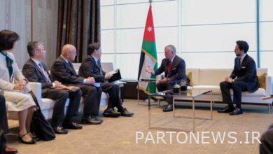 The King of Jordan's emphasis on the need to calm the situation in Palestine