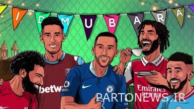 Eid al-Fitr greetings from European clubs + images