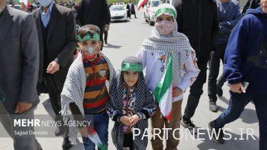 Appreciation for the enthusiastic participation of the students of Semnan Province in the Quds Day march - Mehr news agency  Iran and world's news