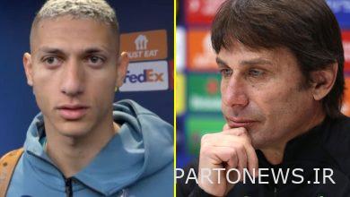 ریچارلیسون در میان گزارشهایی که او و کریستین رومرو به تاتنهام درباره آنتونیو کونته اولتیماتوم دادهاند، «دروغها» را محکوم میکند.