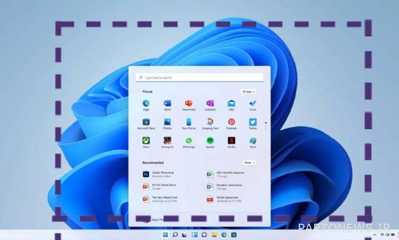 How to take a cropped screenshot in Windows 11