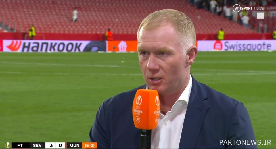 اسکولز گاهی اوقات در BT Sport در کنار کیون ظاهر می شود