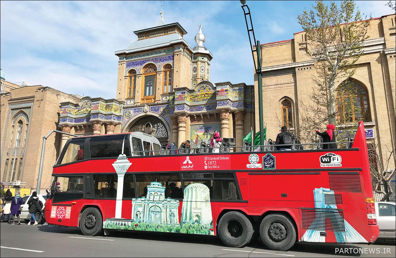 Tehran tours bus, conducting 71 tourist tours from the capital to Tehran cities at the same time as Nowruz 1402