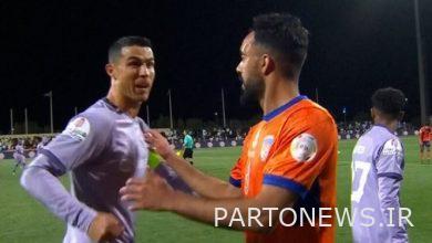 Ronaldo's ugly behavior with the rival coach in Saudi Arabia+film