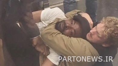 The American soldier strangled a black man in the New York subway + video