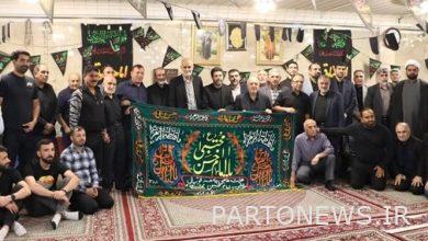 Wide participation of the sports community in the mourning of Imam Jafar Sadiq (AS)