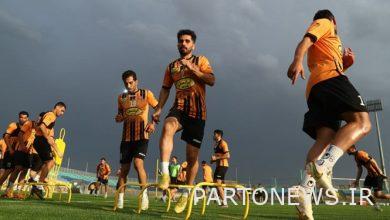 What happened in the last practice of Persepolis before the knockout semi-final?