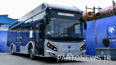 تلقت الحافلة الكهربائية Irankhodro 85 ديزلًا قياسيًا