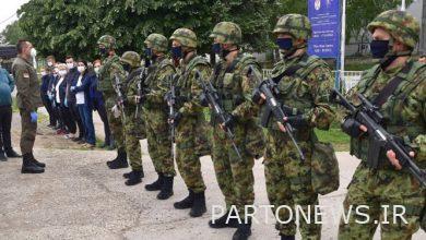 The Serbian army is on full alert on the border with Kosovo