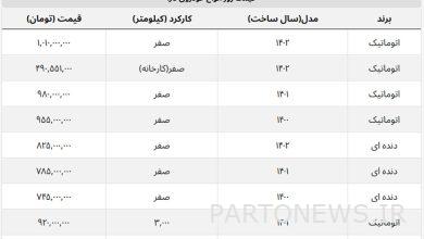 تارا کم کارکرد چند؟ + قیمت تارا صفر و کارکرده