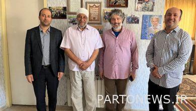 The visit of the vice president of Sima to Mohammad Fili, a veteran actor of cinema and television - Mehr news agency Iran and world's news