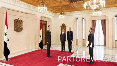 Bashar Assad received the credentials of the Iranian ambassador - Mehr news agency  Iran and world's news