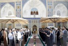 The presence of Qom museum curators in the khutbah reading ceremony of the shrine of the Lady of Karamat