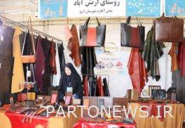 The active presence of handicraft artists in the first rural and nomadic festival of Qazvin
