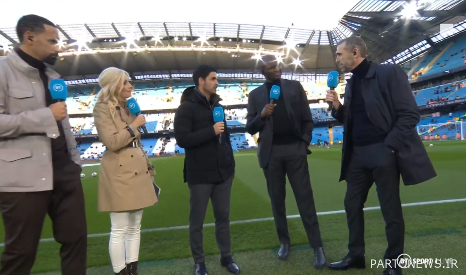 کیون و فردیناند چهارشنبه گذشته به عنوان کارشناس برای BT Sport کار می کردند