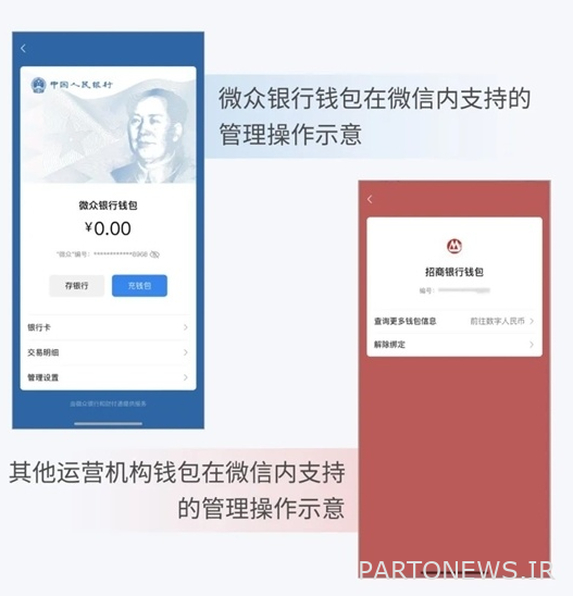 یک صفحه پرداخت یوان دیجیتال WeChat. (وی چت)
