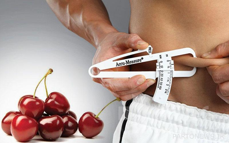 Lose weight with cherry tea