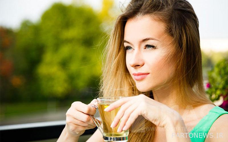 Drinking green tea for weight loss