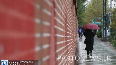 وصول منظومة الأمطار ستمطر على النصف الغربي من البلاد / طهران اعتباراً من اليوم