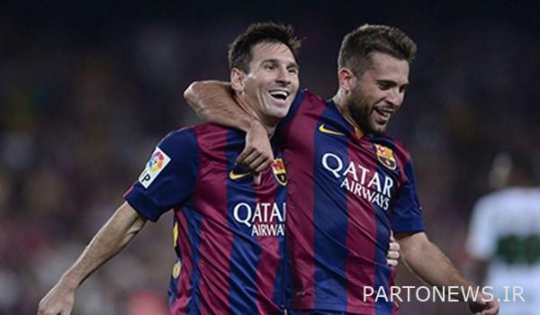 بالفيديو | شوهد والد ميسي في منزل لابورتا