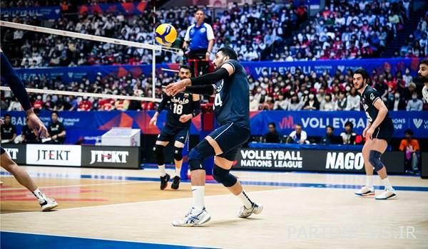 movie |  The shaky step of Iranian volleyball against Japan
