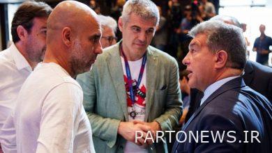 Guardiola's meeting with the president of Barcelona in the presence of the option of leading Esteghlal