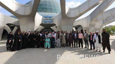 The lands of Abbas Abad host foreign guests to commemorate the death of Imam (RA).