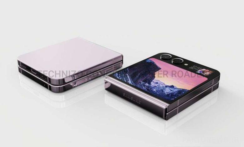 سامسونگ گلکسی زد فلیپ 5 دارای صفحه نمایش بزرگی برای رقیب Motorola Razr 40 Ultra است