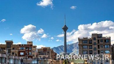 جودة هواء طهران 26 خرداد 1402 / طهران مؤشر جودة الهواء 90