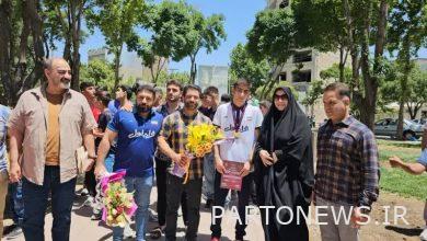 Boroujerdi people welcomed the vice-champion of Asian wrestling - Mehr news agency  Iran and world's news