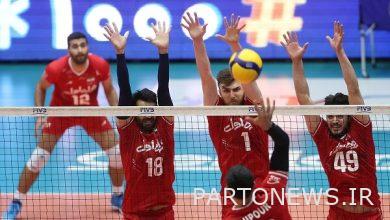 منتخب الكرة الطائرة يرتدي اللون الأحمر أمام بولندا - وكالة مهر للأنباء  إيران وأخبار العالم