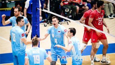 The defeat of the national volleyball team against Slovenia/ the bitter end of the first week for Iran - Mehr News Agency |  Iran and world's news
