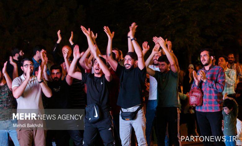 The celebration of "Angels Hallelujah" in Qom