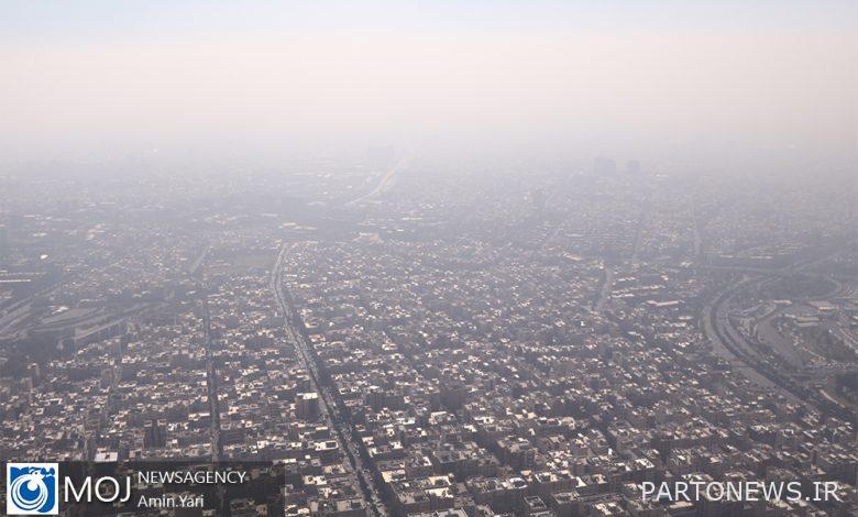 Tehran's air quality on July 6, 1402 / Tehran's air quality index is 117