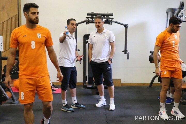 The first practice of the national team was held in Tashkent