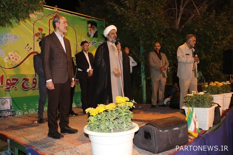 The wedding ceremony of 110 Isfahani couples was held