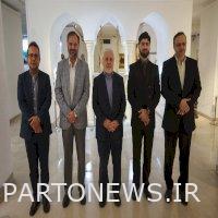 Ceremony of honoring and introducing the director of Saad Abad cultural and historical complex