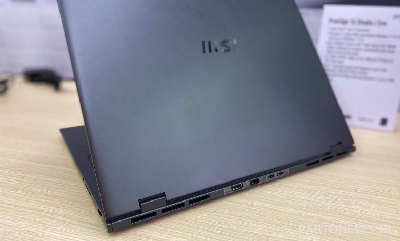 MSI Prestige 16 laptop with Meteor Lake processor shown at Computex