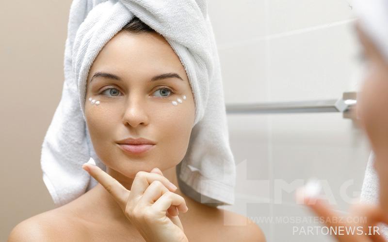Eye cream in skin routine