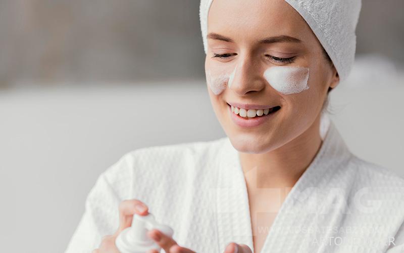 Moisturizer in skin routine