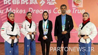 تیم پومسه زنان ایران در یونیورسیاد سوم شد